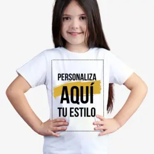 Camiseta personalizada para niña