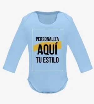 Body-Bebé-Personalizado-Azul-1 Body Bebé Personalizado